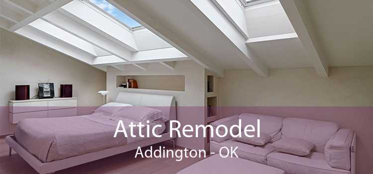Attic Remodel Addington - OK