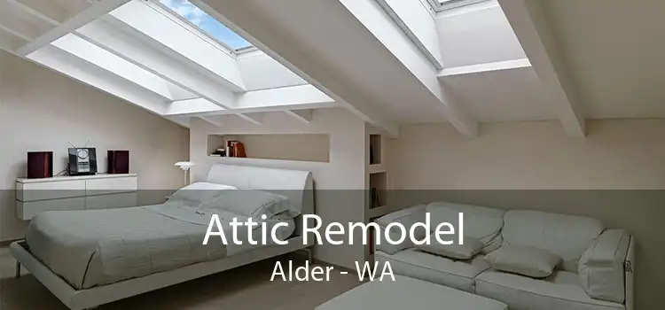 Attic Remodel Alder - WA