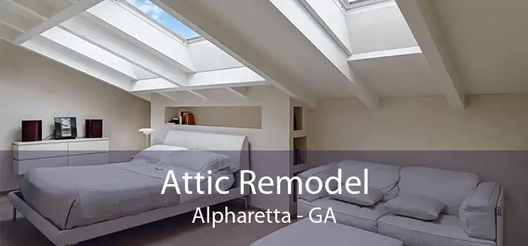 Attic Remodel Alpharetta - GA