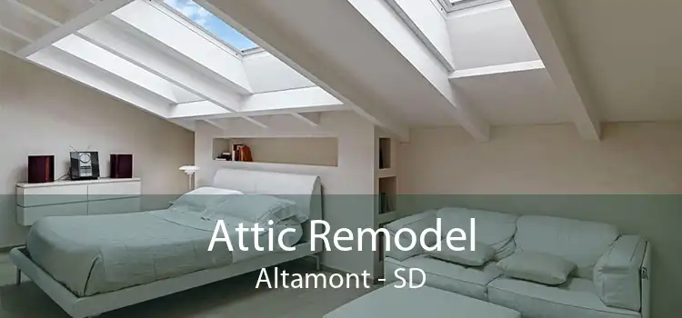 Attic Remodel Altamont - SD