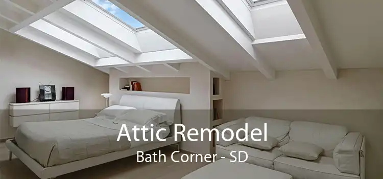 Attic Remodel Bath Corner - SD