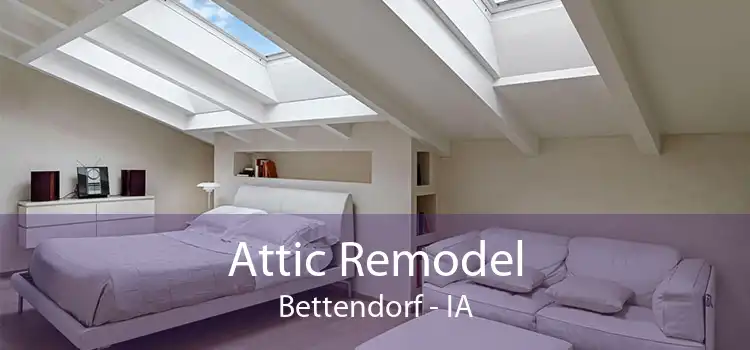 Attic Remodel Bettendorf - IA