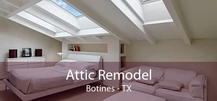 Attic Remodel Botines - TX