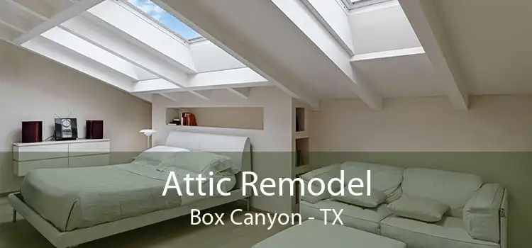 Attic Remodel Box Canyon - TX