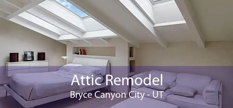 Attic Remodel Bryce Canyon City - UT