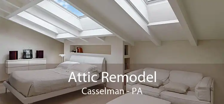 Attic Remodel Casselman - PA
