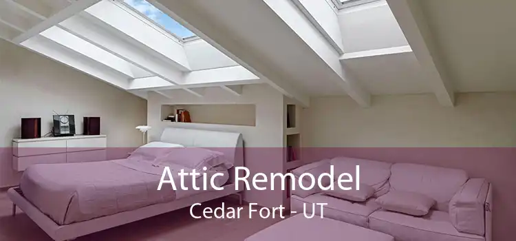 Attic Remodel Cedar Fort - UT