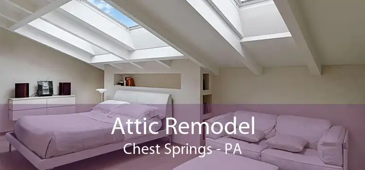 Attic Remodel Chest Springs - PA