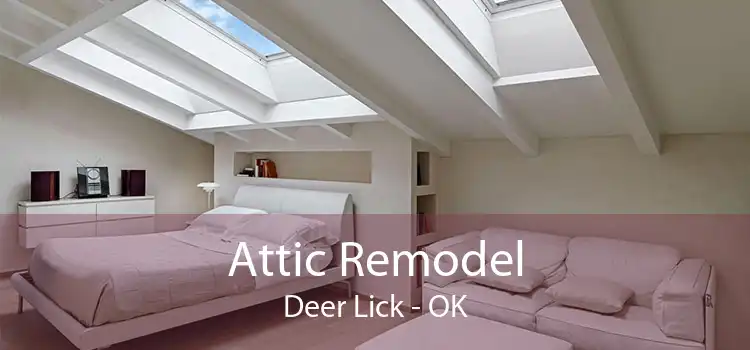 Attic Remodel Deer Lick - OK