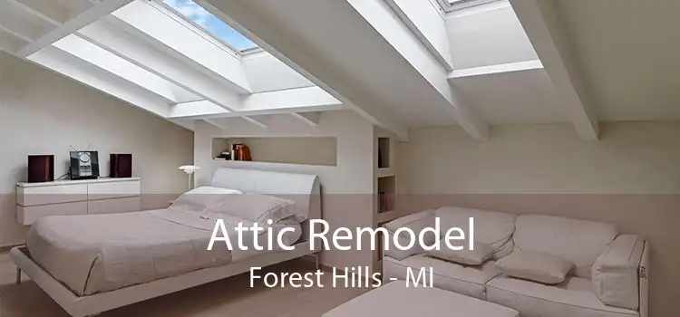 Attic Remodel Forest Hills - MI