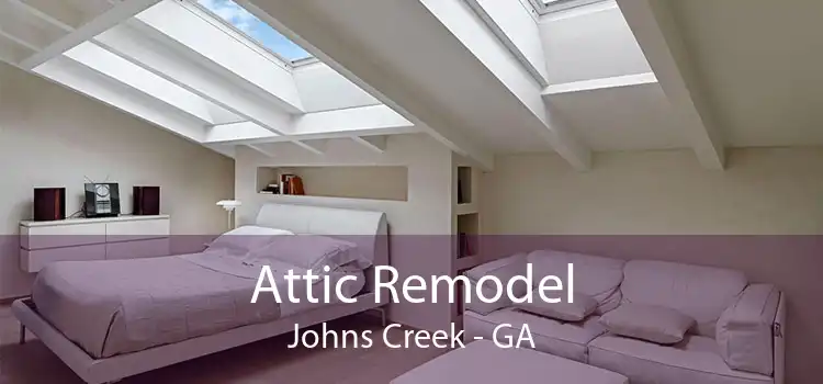 Attic Remodel Johns Creek - GA