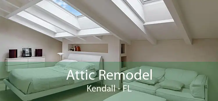 Attic Remodel Kendall - FL