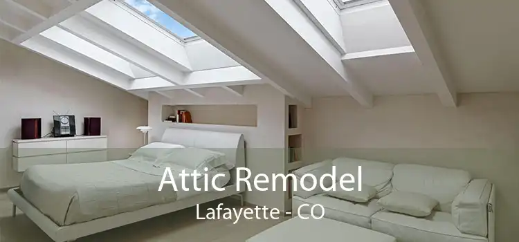 Attic Remodel Lafayette - CO