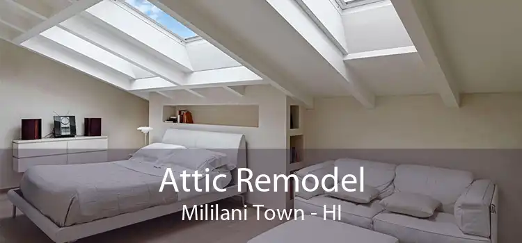 Attic Remodel Mililani Town - HI