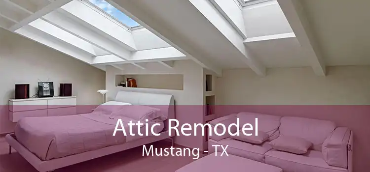 Attic Remodel Mustang - TX