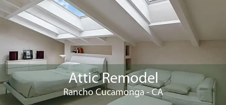 Attic Remodel Rancho Cucamonga - CA