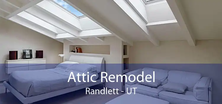Attic Remodel Randlett - UT