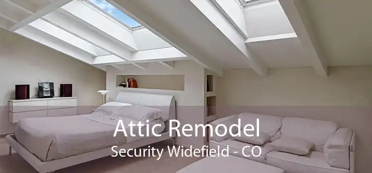 Attic Remodel Security Widefield - CO
