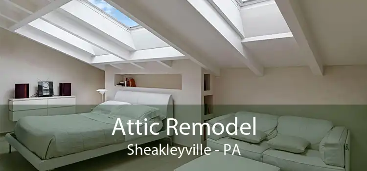 Attic Remodel Sheakleyville - PA
