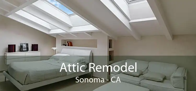 Attic Remodel Sonoma - CA