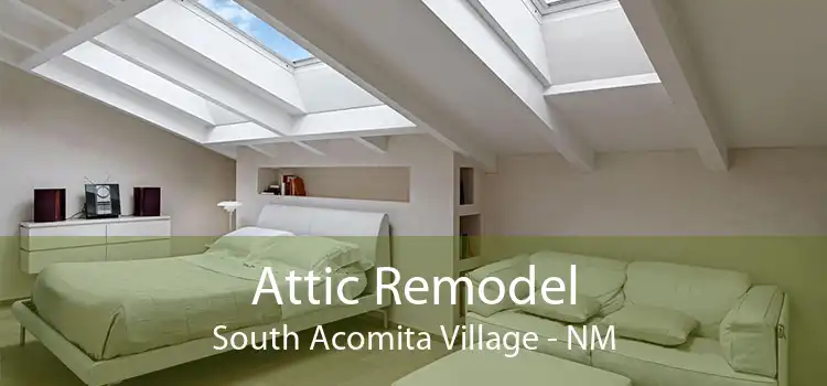 Attic Remodel South Acomita Village - NM