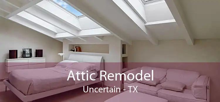 Attic Remodel Uncertain - TX
