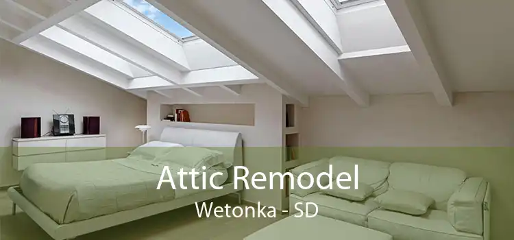 Attic Remodel Wetonka - SD