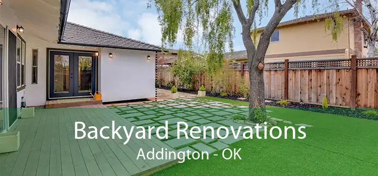 Backyard Renovations Addington - OK