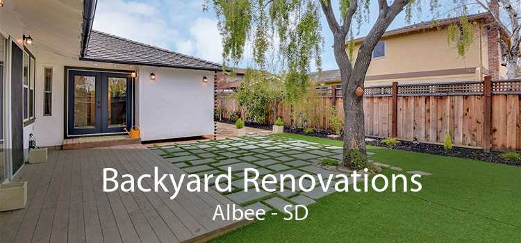 Backyard Renovations Albee - SD