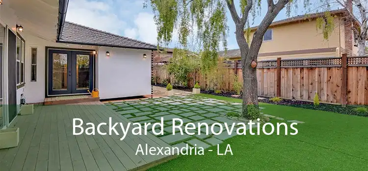 Backyard Renovations Alexandria - LA
