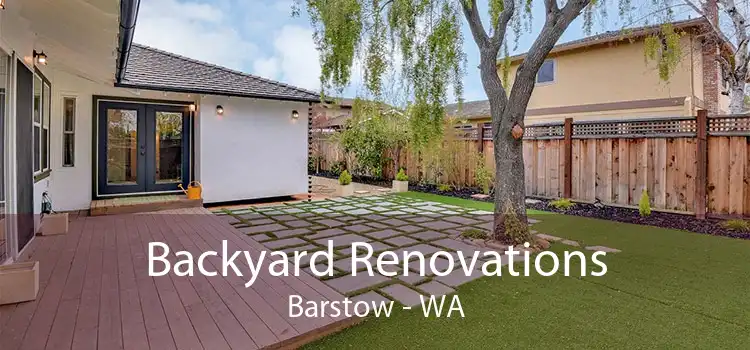 Backyard Renovations Barstow - WA