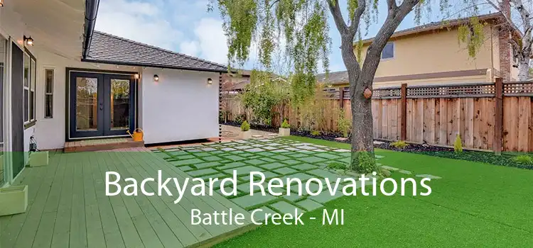 Backyard Renovations Battle Creek - MI