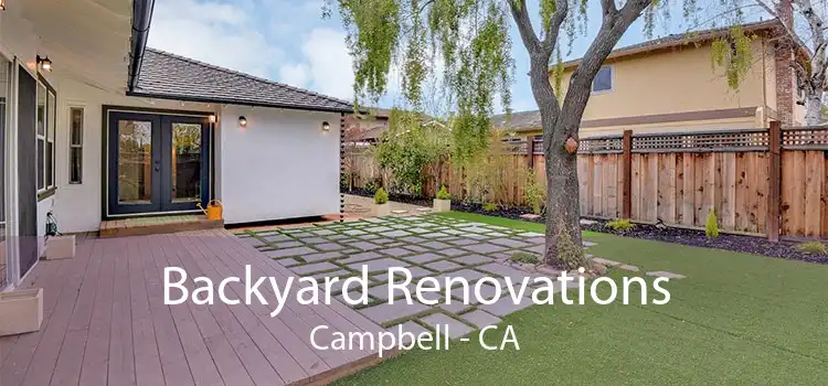 Backyard Renovations Campbell - CA