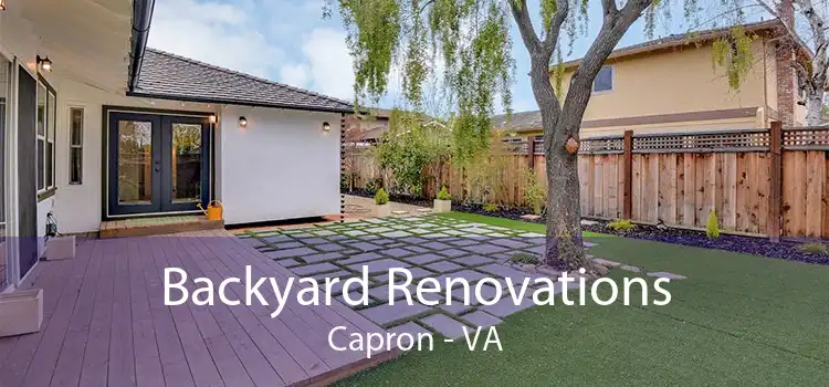 Backyard Renovations Capron - VA