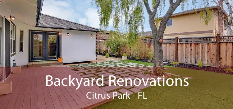 Backyard Renovations Citrus Park - FL