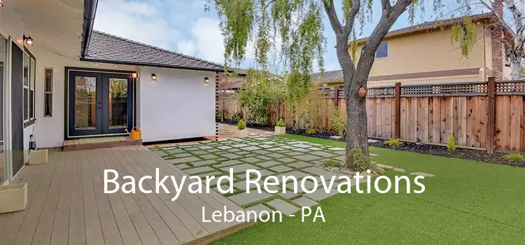 Backyard Renovations Lebanon - PA