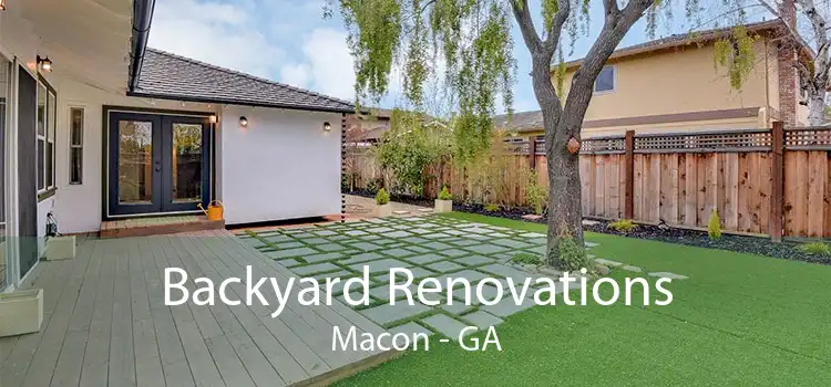 Backyard Renovations Macon - GA