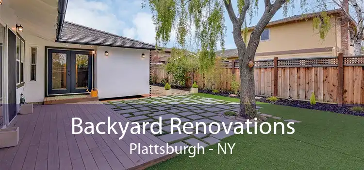 Backyard Renovations Plattsburgh - NY