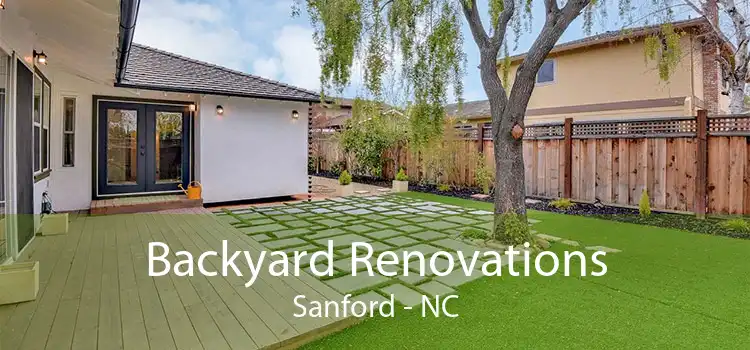 Backyard Renovations Sanford - NC