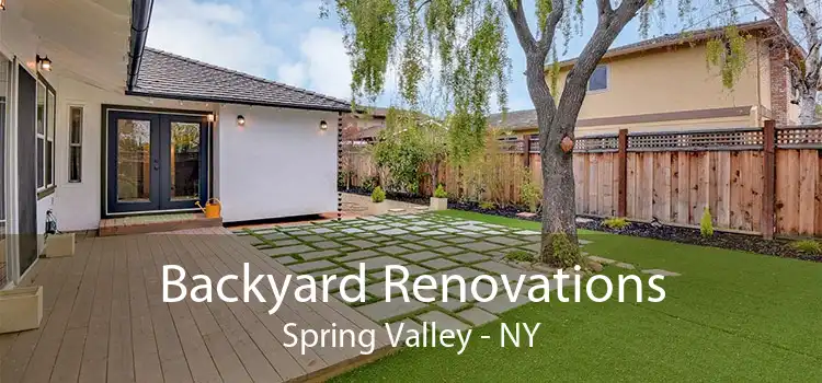 Backyard Renovations Spring Valley - NY