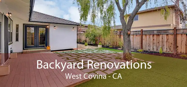 Backyard Renovations West Covina - CA
