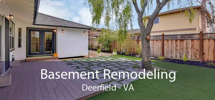 Basement Remodeling Deerfield - VA