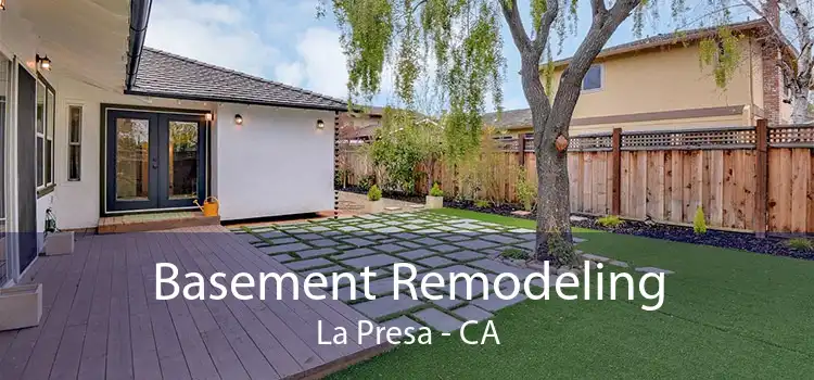 Basement Remodeling La Presa - CA