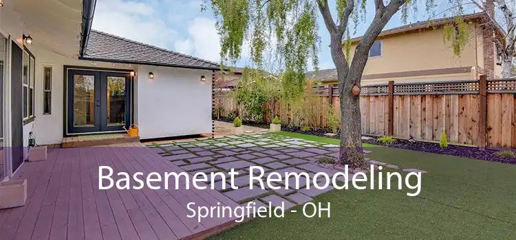 Basement Remodeling Springfield - OH