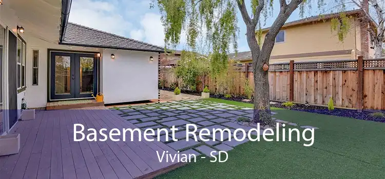 Basement Remodeling Vivian - SD