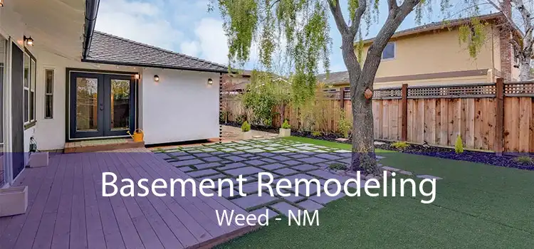 Basement Remodeling Weed - NM