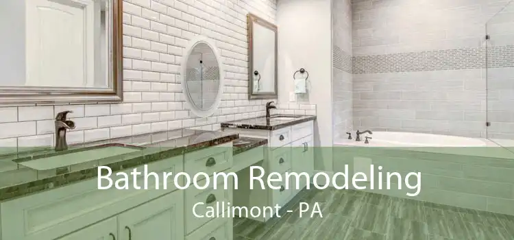 Bathroom Remodeling Callimont - PA