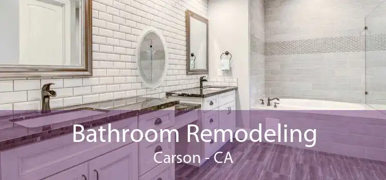 Bathroom Remodeling Carson - CA