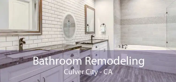 Bathroom Remodeling Culver City - CA