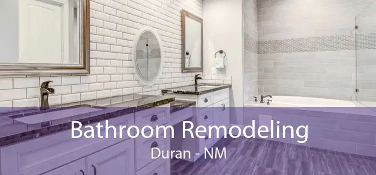 Bathroom Remodeling Duran - NM